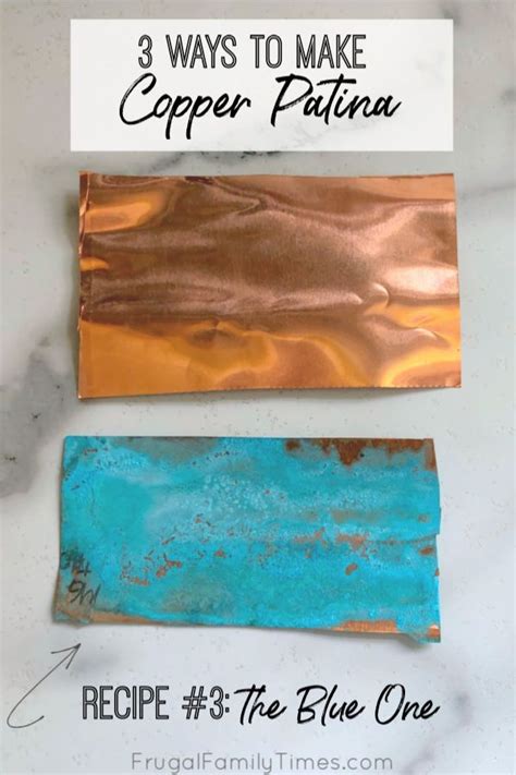 how to make sheet metal look like copper|how to make copper patina.